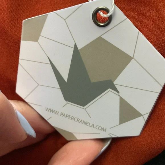 Paper crane patterned skirt. Brand new with tags - Picture 4 of 5